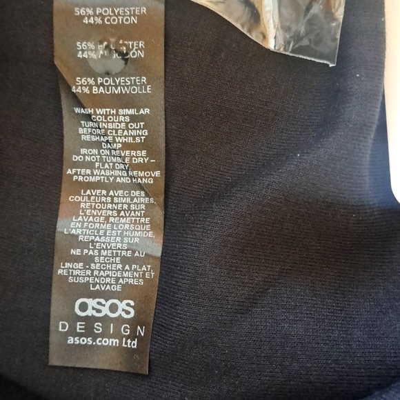 SIZE 14. ASOS DESIGN LONGLINE FLANNEL CARDIGAN OVERSIZED - Picture 9 of 9